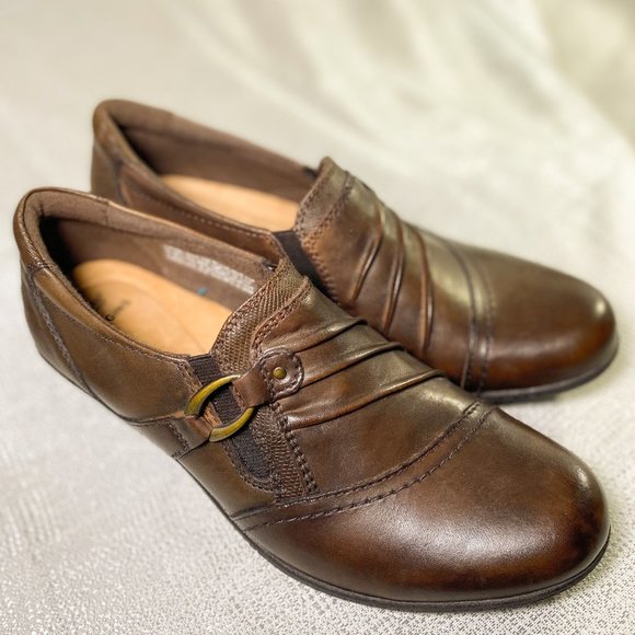 NEW Earth Origins Women's Shoes Brown Buckle Steampunk Ankle Boots by Earth Shoe - Picture 11 of 15